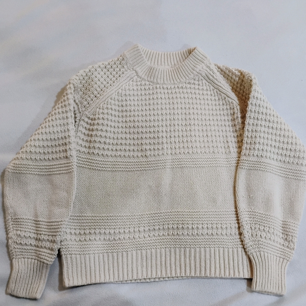 Universal Thread Women's Knit Ivory Sweater - Picture 1 of 7